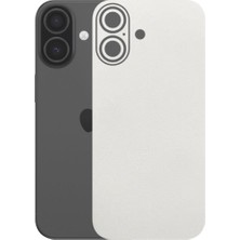 Kapps Iphone 17 ile Uyumlu Bumper Serisi Premium Arka Kapak Kaplama(Kenarlar Yoktur!)