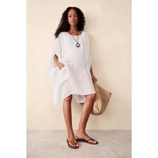 The White Company Keten Müslin Kadın Kaftan