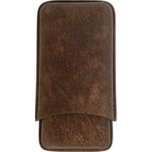 Cohiba Kahverengi Kadife Üçlü Puro Kılıfı