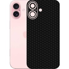 Kapps Iphone 16 ile Uyumlu Bumper Serisi Premium Arka Kapak Kaplama(Kenarlar Yoktur!)