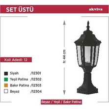 Akviva Altıgen Setüstü Bakır Patina Armatür