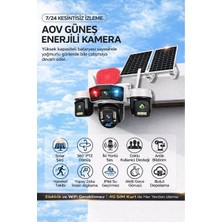 Arvonx Çift Panel Güvenlik Kamerası