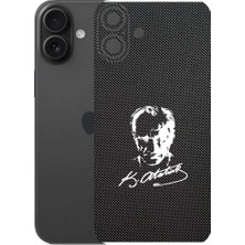 Kapps Iphone 16 Plus ile Uyumlu Bumper Serisi Premium Arka Kapak Kaplama(Kenarlar Yoktur!)