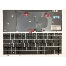 Ni-On Nion Hp Probook 4340S 4341S 4345S 4346S UYUMLU Notebook Klavye Tuş Takımı  (Siyah Tr)