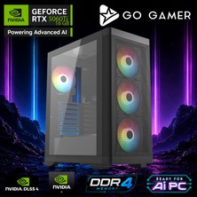 Go Gamer E596 Intel Core I7 13700F / 16GB Ddr4 / 512GB SSD / RTX5060TI 16GB / Oem Gaming Paket