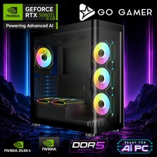 Go Gamer AE491P Amd Ryzen 7 8700F / 16GB Ddr5 / 512GB SSD / RTX5060TI 8gb / Oem Gaming Paket