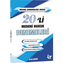4t 20’li Medeni Hukuk Denemeleri