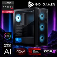 Go Gamer AE770 Amd Ryzen 9 7900X / 64GB Ddr5 / 1tb SSD / RX9060XT 16GB / 240MM Sıvı Soğutma / Oem Gaming Paket