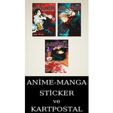 Gerekli Şeyler Yayıncılık Jujutsu Kaisen 0-1-2 Manga Seti (3 Kitap) / Anime-Manga Sticker ve Kartpostal Hediyeli