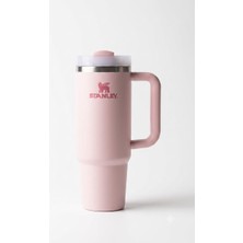 Stanley Quencher H2.o Flowstate Tumbler Pipetli Termos 0,89 Lt Pudra Pembe