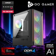 Go Gamer E134 Intel Core I3 13100F / 16GB Ddr4 / 1tb SSD / RX580 8gb / Oem Ev Ofis Paket