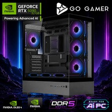 Go Gamer E861F Intel Core Ultra 9 285K / 64GB Ddr5 / 2tb SSD / RTX5090 32GB / 360MM Sıvı Soğutma / Bt 5.2 & Wifi 6e / Oem Gaming Paket