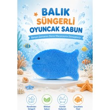 Dermolive Süngerli Oyuncak Bitkisel Banyo Sabunu Balık 120 G