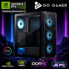 Go Gamer AE561 Amd Ryzen 7 7800X3D / 32GB Ddr5 / 1tb SSD / RTX5070TI 16GB / 240MM Sıvı Soğutma / Oem Gaming Paket