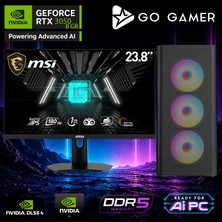 Go Gamer E292DF Intel Core I5 12400F / 16GB Ddr5 / 512GB SSD / RTX3050 8gb / Msı 24" 180Hz. / Oem Gaming Paket