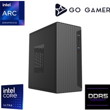 Go Gamer E491F Intel Core Ultra 7 265 / 32GB Ddr5 / 2tb SSD / Intel Hd Arc Xe2 Integrated Graphics / Oem Ev Ofis Paket