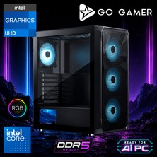 Go Gamer E739 Intel Core I9 14900K / 32GB Ddr5 / 1tb SSD / Intel UHD Graphics / 240MM Sıvı Soğutma / Oem Ev Ofis Paket