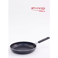 EVREN MUTFAK 28 cm Tavuk Tavası Maksi Tava, Horeca Non-Stick Maksi Kızartma Tavası 28 cm