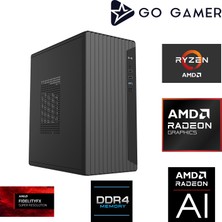 Go Gamer AE16 Amd Ryzen 5 3400G / 16GB Ddr4 / 1tb SSD / Amd Radeon Graphics / Oem Ev Ofis Paket