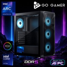 Go Gamer EG06 Intel Core Ultra 5 250K Plus / 64GB Ddr5 / 2tb SSD / Intel Hd Arc Xe2 Graphics / 240MM Sıvı Soğutma / Wi-Fi 6e & Bluetooth 5.2 / Oem Paket