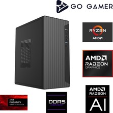 Go Gamer AE337 Amd Ryzen 7 7700 / 16GB Ddr5 / 512GB SSD / Amd Radeon Graphics / Oem Ev Ofis Paket