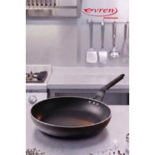 EVREN MUTFAK 22 cm Profesyonel Maksi Tava, Horeca Non-Stick Maksi Kızartma Tavası 22 cm