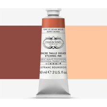 Lefranc&Bourgeois : Charbonnel : Baskı & Gravür Mürekkebi : 60 ml : Burnt Sienna