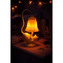 Kedi Gece Lambası - Dekoratif Masa Lambası – Modern Gece Lambası Ev ve Çocuk Odası Aydınlatması