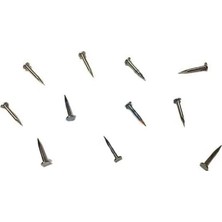 Die Grup Klips, Menteşe, Ayağı Çivisi 9mm Çelik - Siyah 100GR