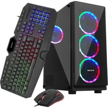 Seclife GM-1292 I7-12700KF 16GB 500GB SSD 8gb RX580 500W Dos Oyuncu Pc