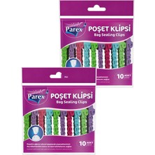 Parex Butterfly Poşet Klipsi Iki Paket