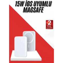 Die Grup Ios Uyumlu Magsafe Kablosuz 15W Şarj Powerbank Magesafe