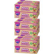 Parex Natura Buzdolabı Poşeti Orta Boy 20'li 24 x 38 cm Dörtlü Paket Üç Paket