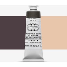 Lefranc&Bourgeois : Charbonnel : Baskı & Gravür Mürekkebi : 60 ml : Raw Sepia