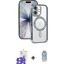 Marsilyan™- iPhone 17 Kılıf Zirve Doku Prime - Siyah Joko Magic 5d Cam + Bilvis Titan Kamera Lens - Akmı