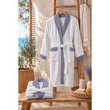 Doqu Home Akdeniz Verona Bornoz S/m 110 Indigo