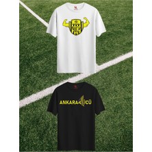 Rabona Fashion Ankaragücü Güç & Tribün Ruhu Premium 2'li Tişört Seti