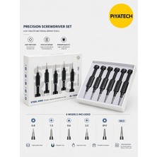 Piyatech 6’lı Tornavida Seti – Manyetik Elektronik Tamir Kiti