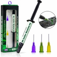 Piyatech G10 Uv Lehim Maskesi 3cc Yeşil | Pcb Anakart Tamir Uv Solder Mask Koruyucu Devre Boyası