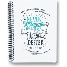 Maxi Trendy Tükenmez Not Defteri 1 - 15X21 cm