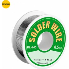 Piyatech RL-445 0.5 mm Ince Lehim Teli Hassas Elektronik ve Cep Telefonu Anakart Tamir Lehimi