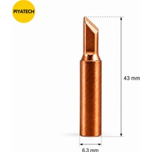 Piyatech Hec-30 Oksitlenmez Kesik Havya Ucu ile Kusursuz Lehimleme Deneyimi