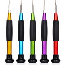Piyatech M-8222 Profesyonel 5 Parça Çok Amaçlı Hassas Tornavida Seti Telefon Bilgisayar Saat Gözlük Tamir Kiti
