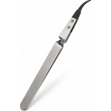 Piyatech St-15 Profesyonel Seramik Uçlu Eğri Hassas Cımbız Ters Mekanizmalı Antistatik Isıya Dayanıklı 14 cm