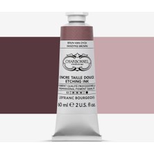 Lefranc&Bourgeois : Charbonnel : Baskı & Gravür Mürekkebi : 60 ml : Vandyke Brown