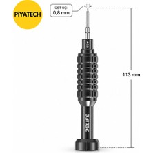 Piyatech RL-730 Profesyonel Pentalobe 0.8mm Hassas Cep Telefonu Tamir Tornavidası Manyetik S2 Çelik Uçlu