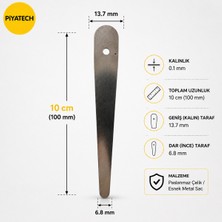 Piyatech Profesyonel Metal Tamir Penası Ekran Sökme Aparatı Esnek Spudger Çelik Sac 10 cm