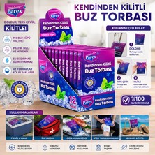 AvantajAl Kendinden Kilitli Buz Torbası - Koku Hapsetme Özellikli - Sızdırmaz Tasarım