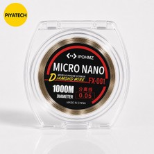 Piyatech Micro Nano 0.05MM 1000M Lcd-Ekran Ayırma Teli - Profesyonel Çelik Kesme Teli