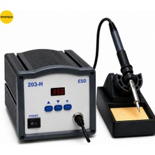 Piyatech 203-H 90W Dijital Ekranlı Yüksek Frekanslı Akıllı Havya Istasyonu Profesyonel Lehim Makinesi